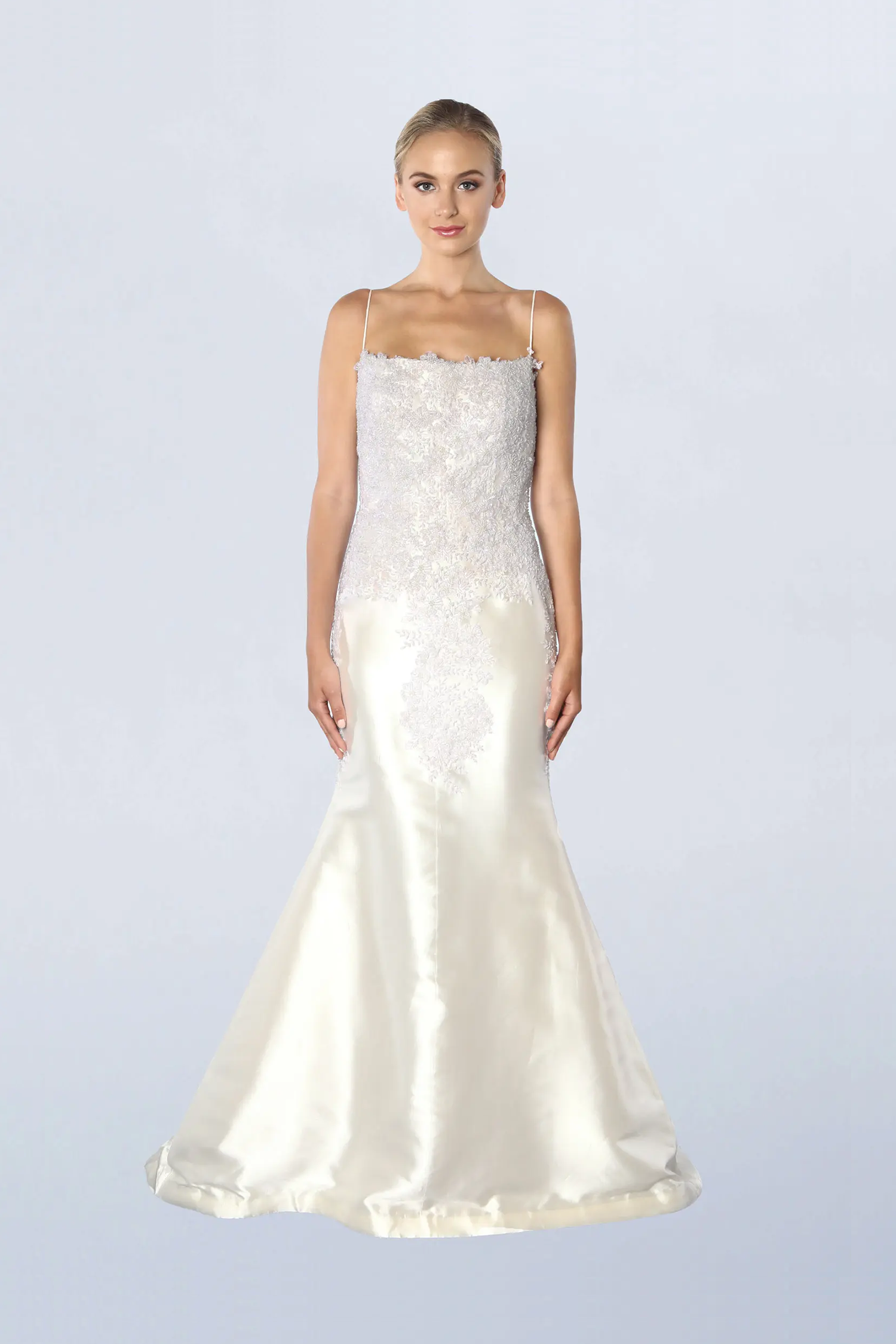 Ivory mermaid gown