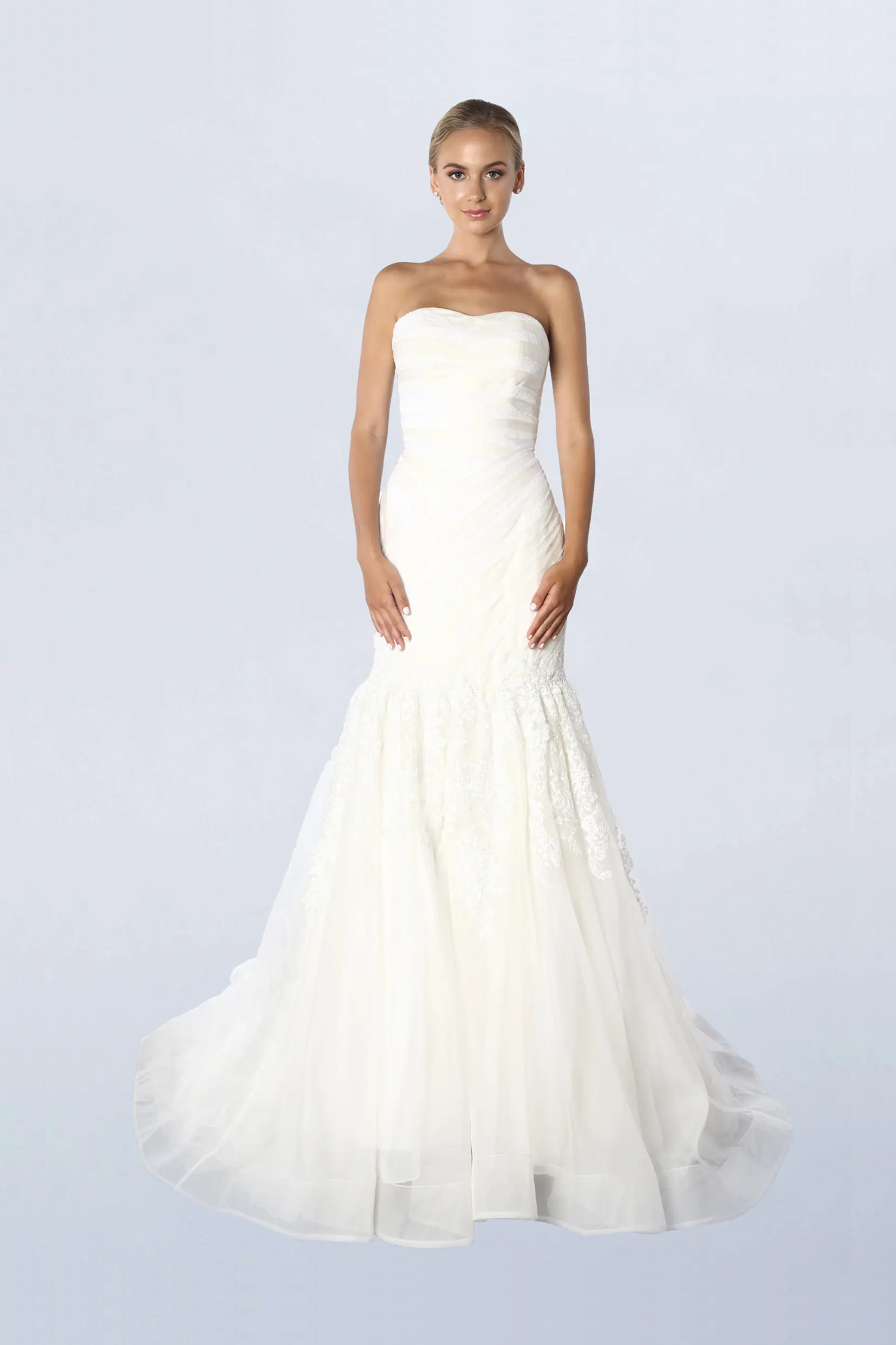 Ivory mermaid gown