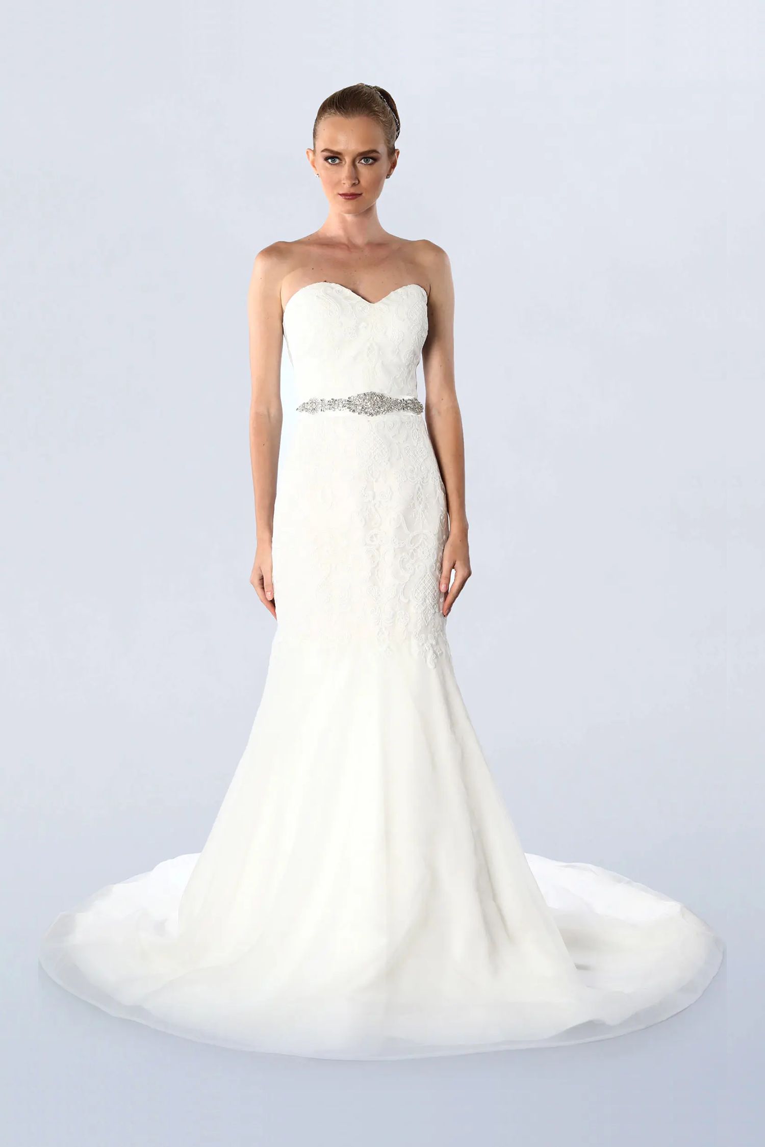 Off white gown
