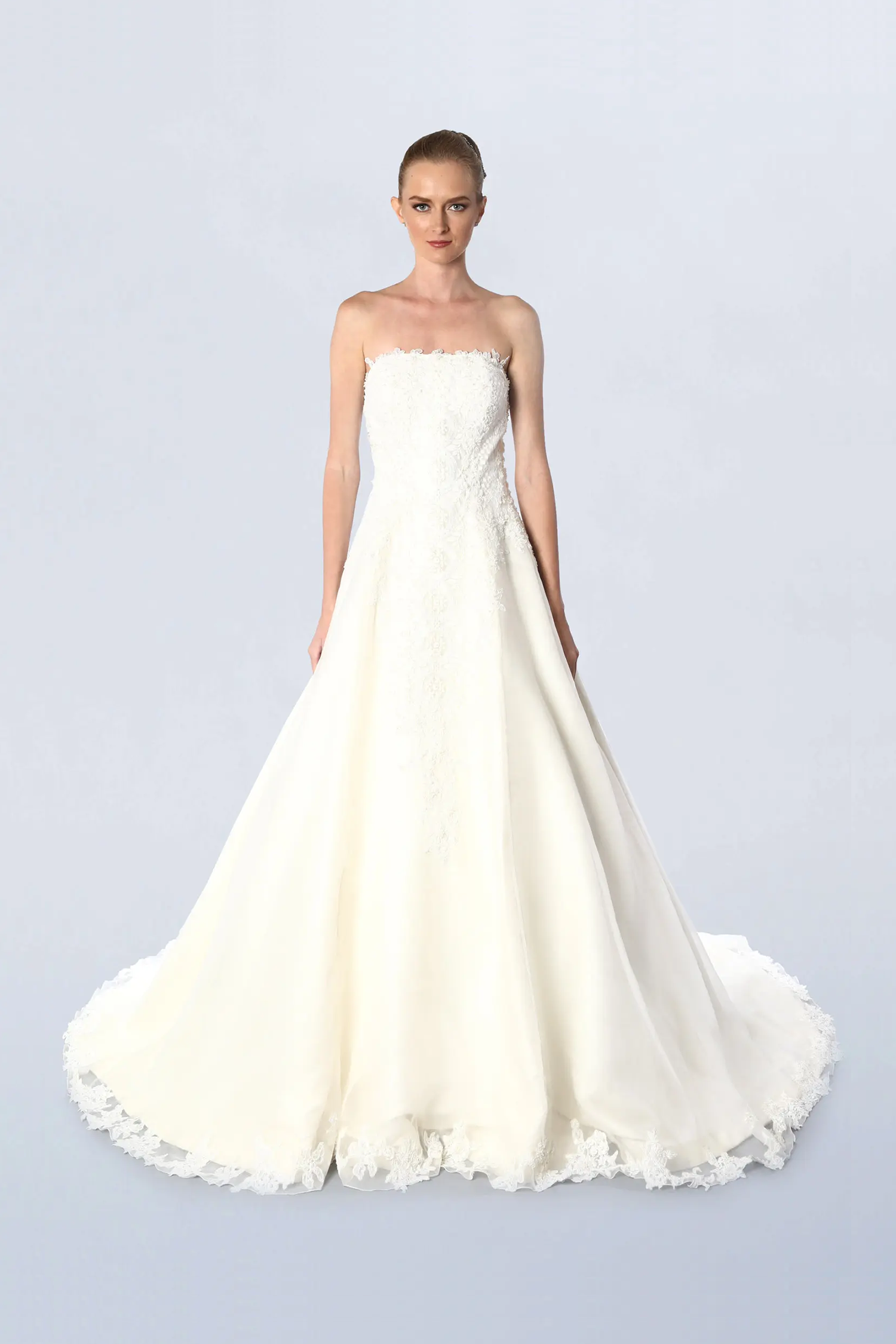 Ivory ball gown