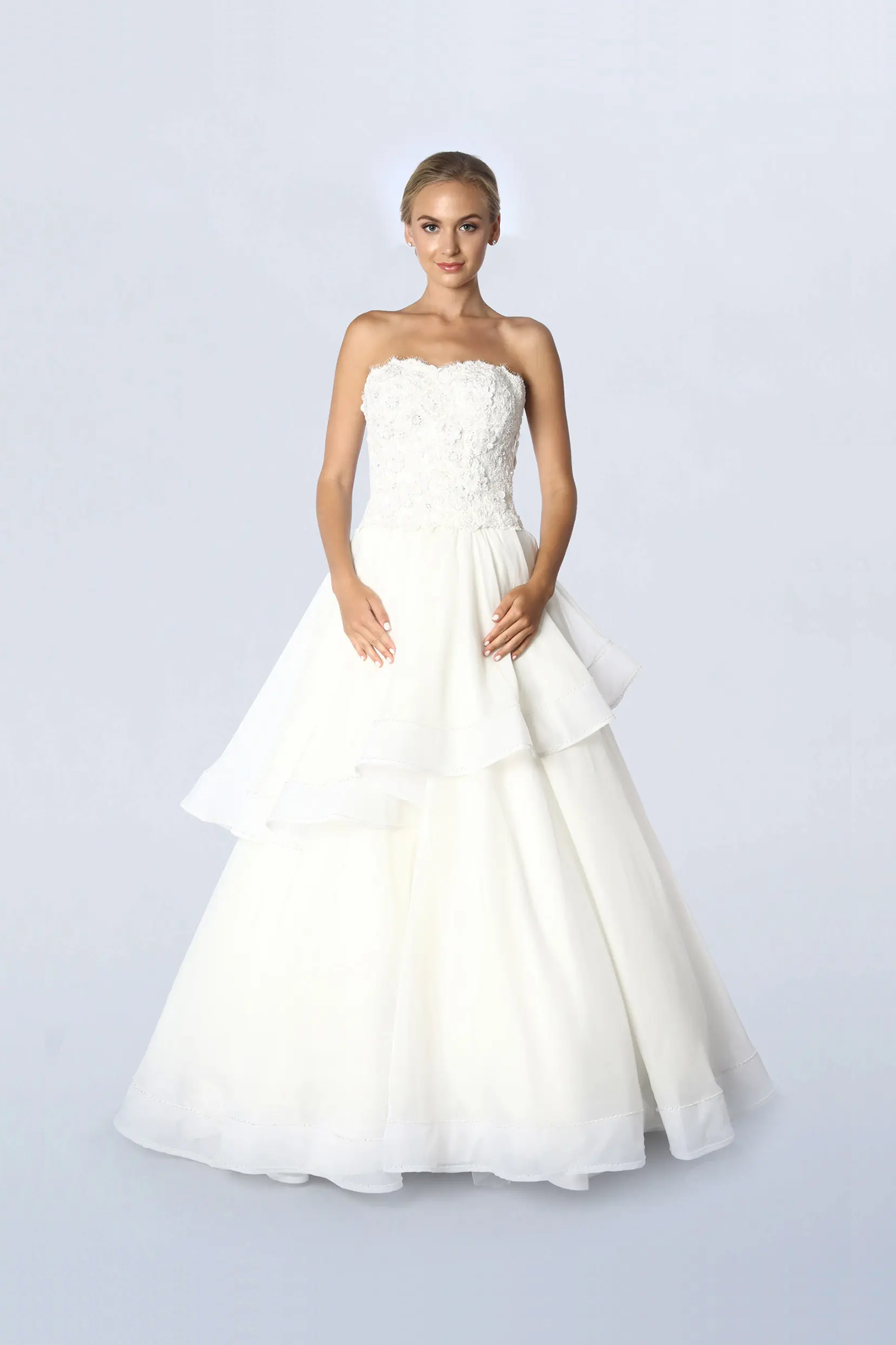 Ivory ball gown