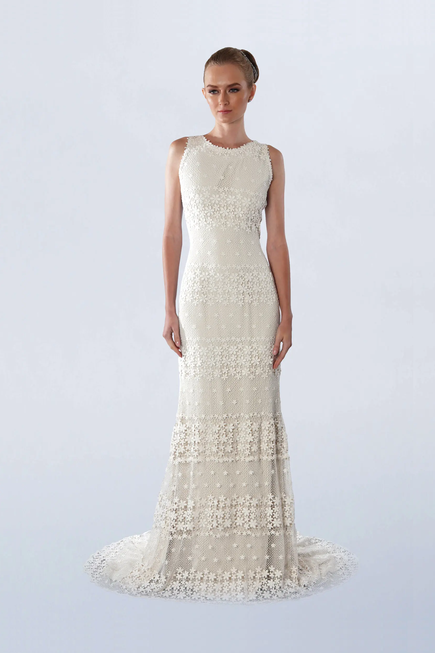 Off white lace gown
