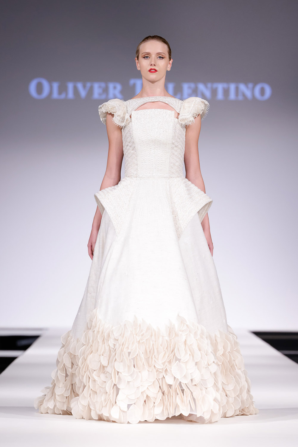 Ivory eco ball gown
